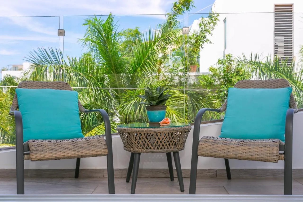 Moderno Departamento Cerca De La Playa Y La 5 Ave Apartman Playa del Carmen