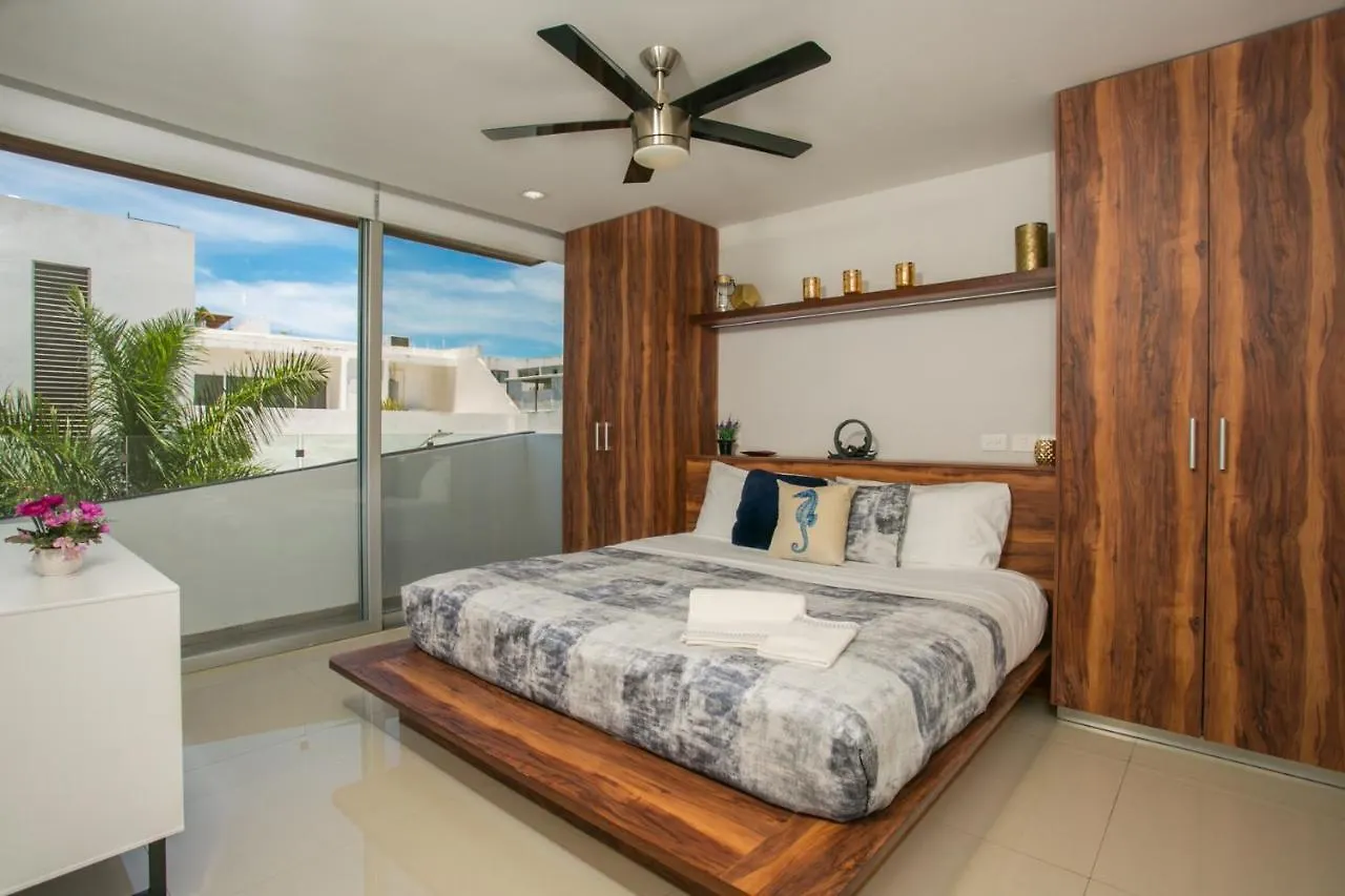 Moderno Departamento Cerca De La Playa Y La 5 Ave Apartman Playa del Carmen
