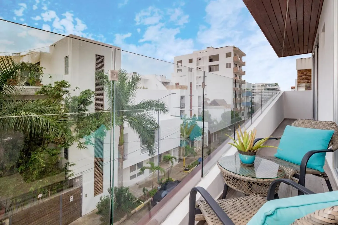 Moderno Departamento Cerca De La Playa Y La 5 Ave Apartman Playa del Carmen