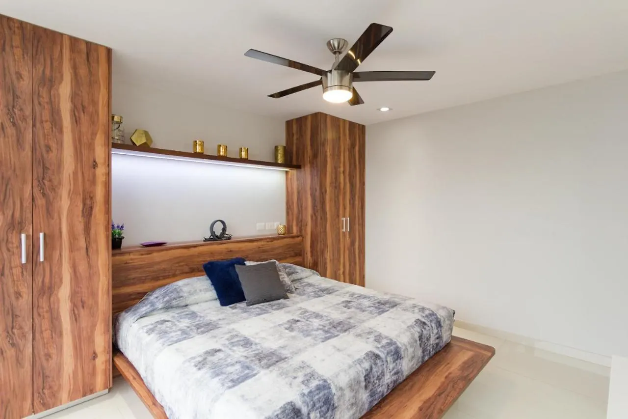 Moderno Departamento Cerca De La Playa Y La 5 Ave Apartman Playa del Carmen