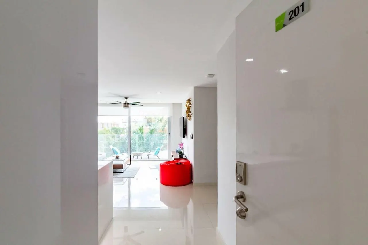 Moderno Departamento Cerca De La Playa Y La 5 Ave Apartman Playa del Carmen