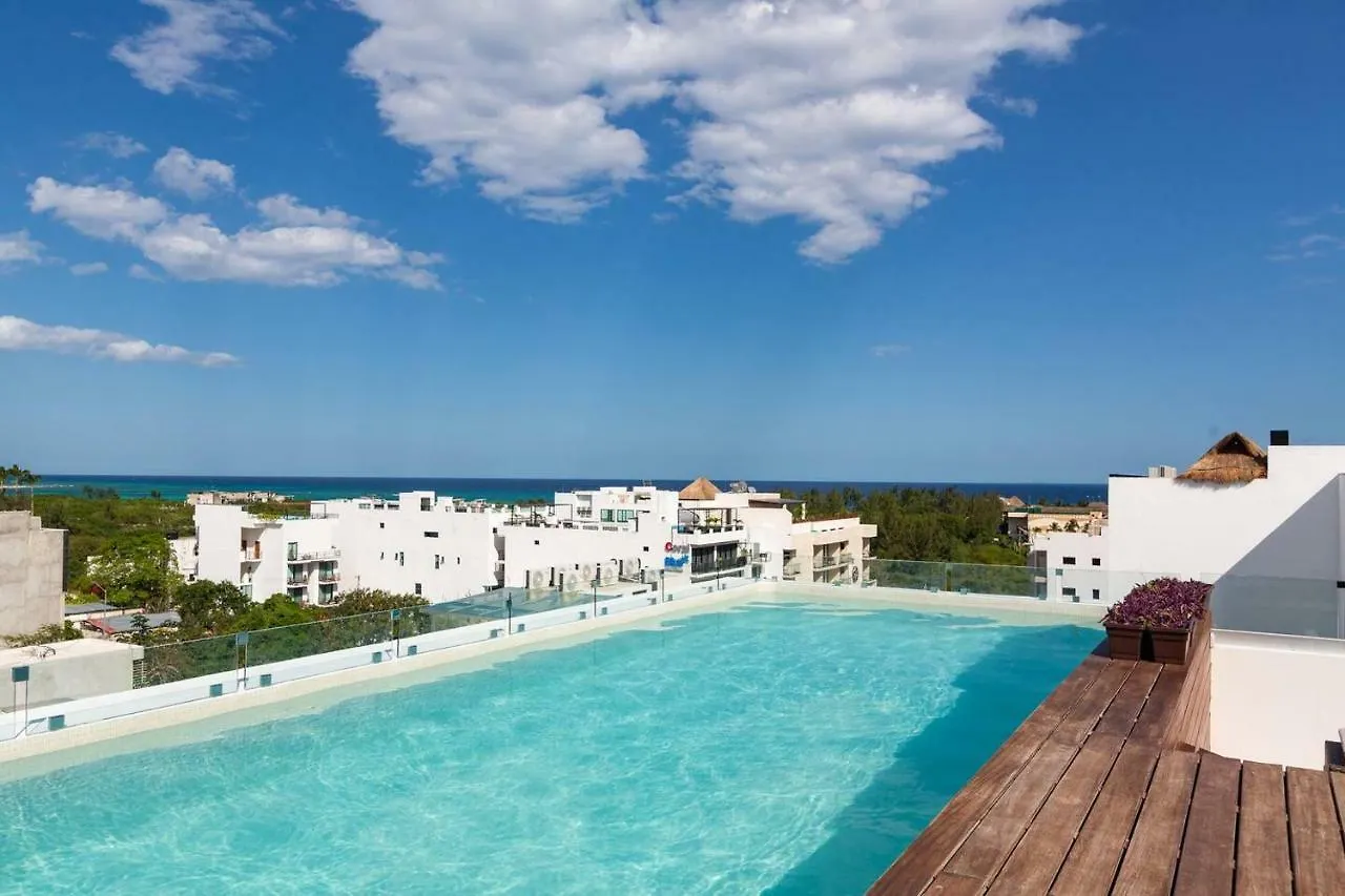Moderno Departamento Cerca De La Playa Y La 5 Ave Apartman Playa del Carmen Mexikó