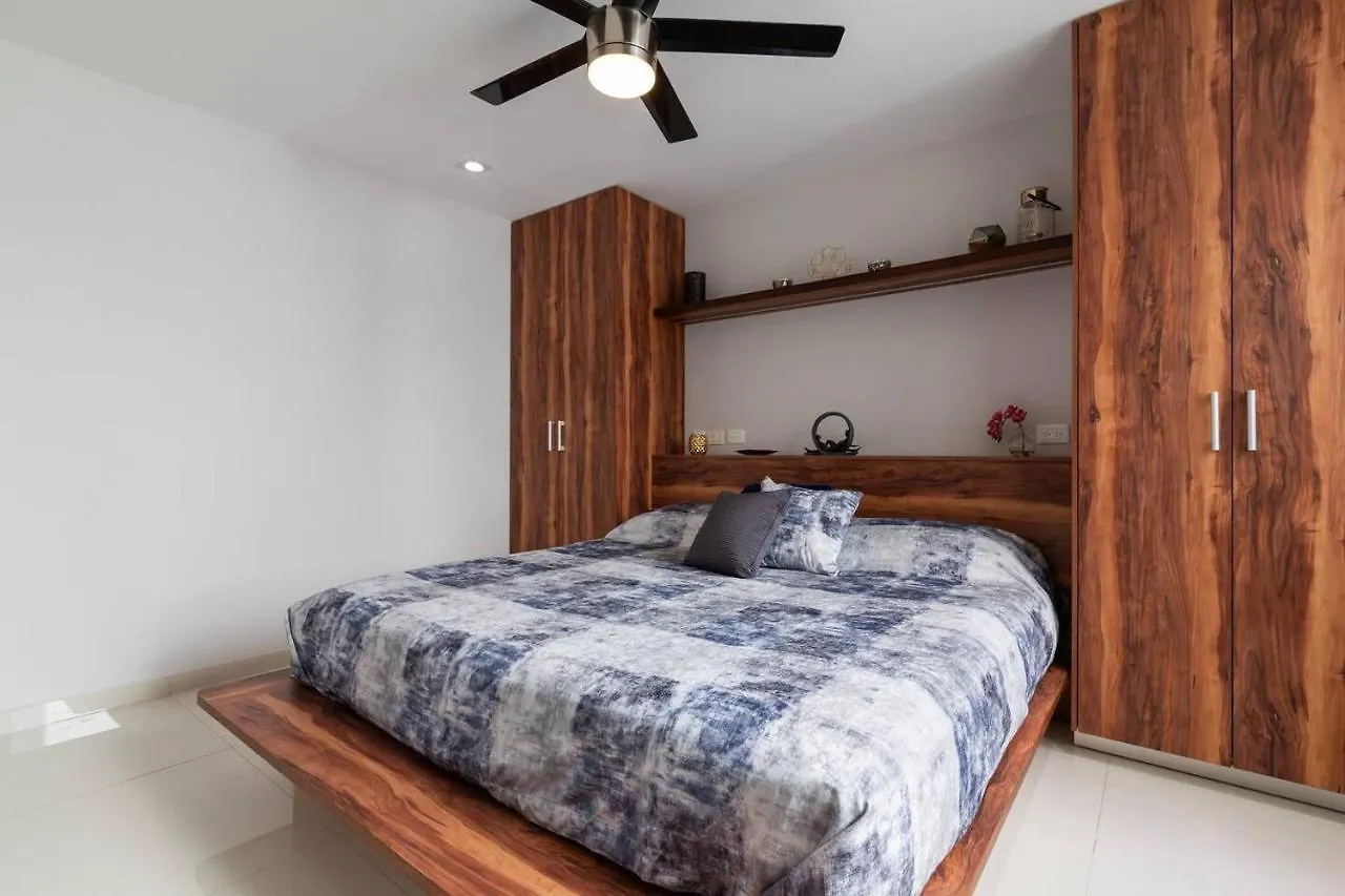 Moderno Departamento Cerca De La Playa Y La 5 Ave Apartman Playa del Carmen Mexikó