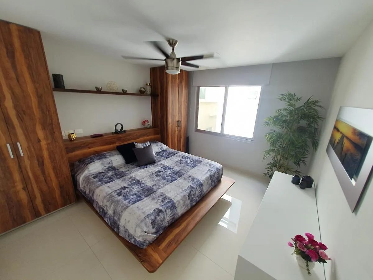 Moderno Departamento Cerca De La Playa Y La 5 Ave Apartman Playa del Carmen