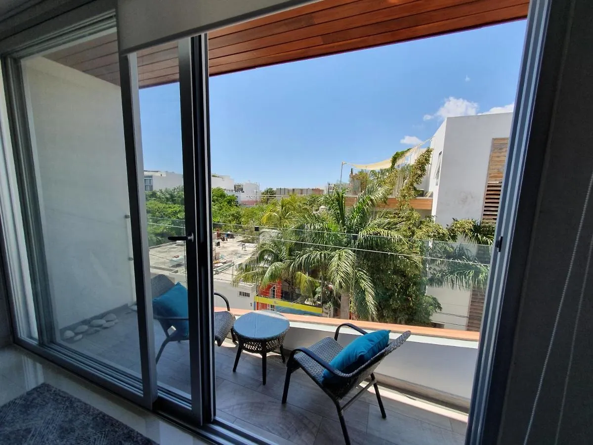 Moderno Departamento Cerca De La Playa Y La 5 Ave Apartman Playa del Carmen